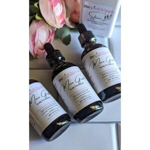 Mane Growth Scalp & Hair Serum Herbal Infuse Amber Glass Bottle 2 oz Essential